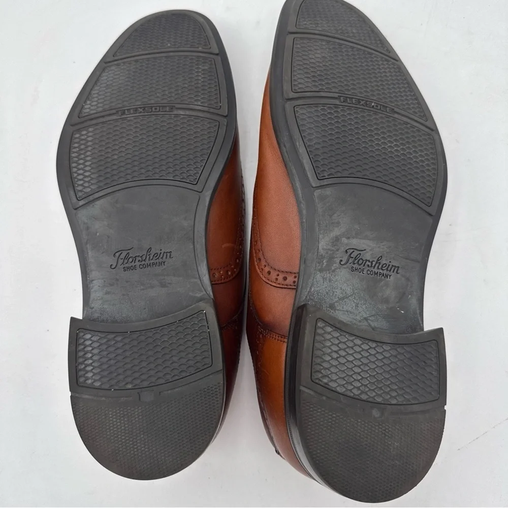 Florsheim brown Tamilio oxfords size 13M